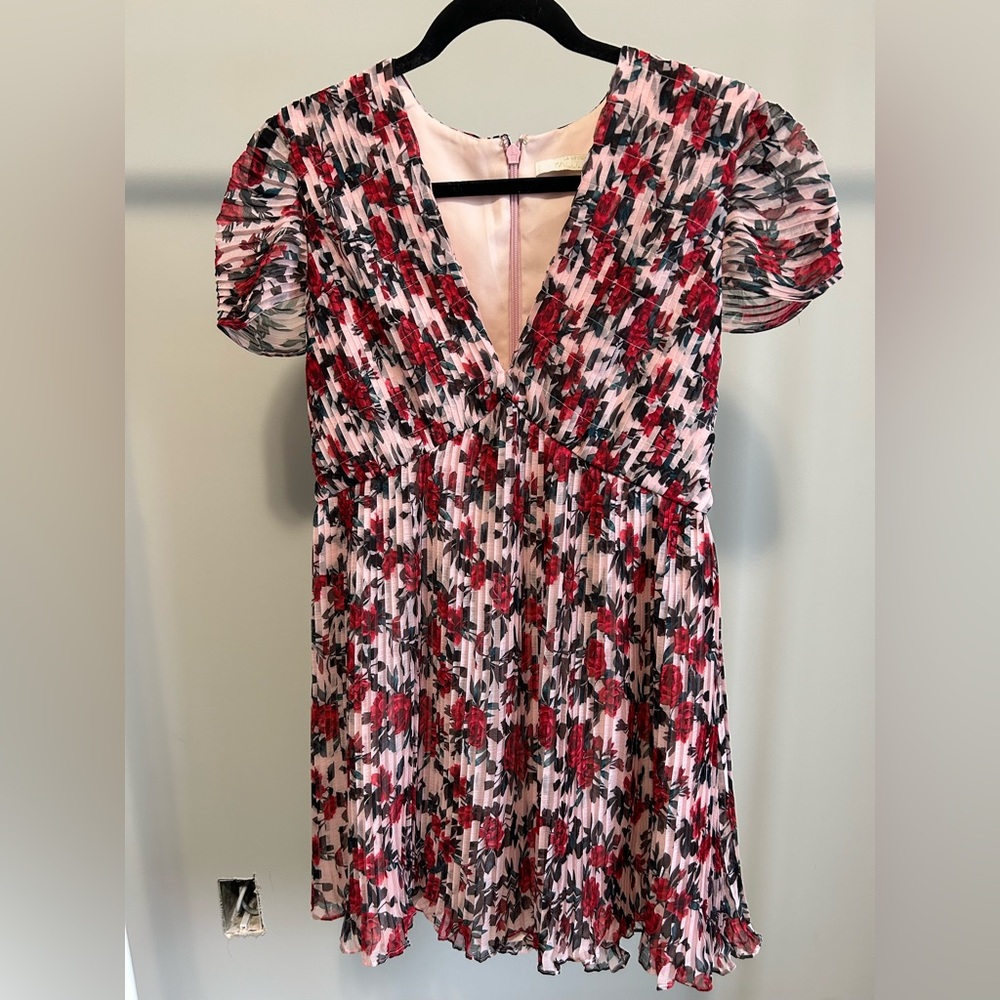 Floral V-Neck Dress